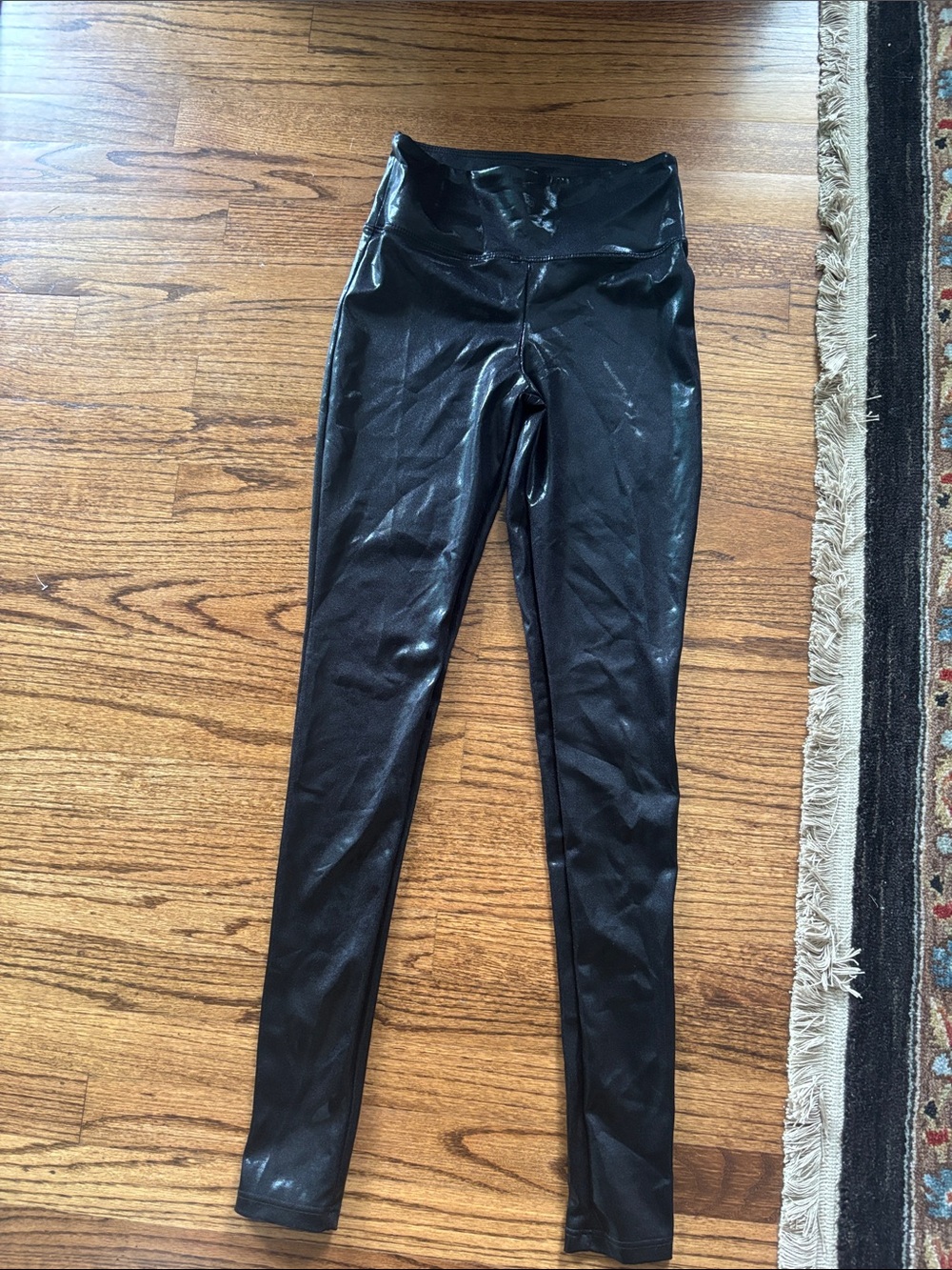 balera Black Shiny Leggings